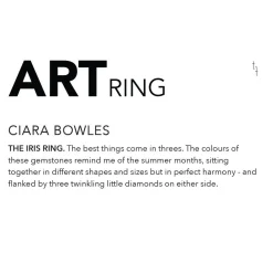 Tomfoolery The Iris Art Ring Fashion