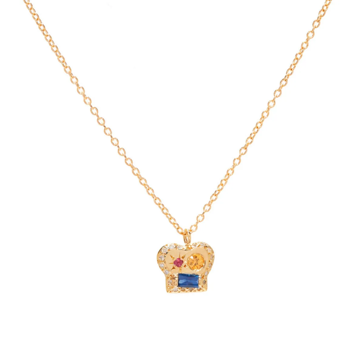 Tomfoolery The Max Necklace with Sapphires Sale
