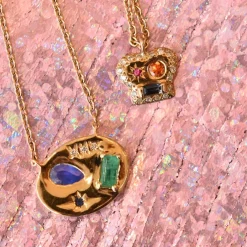 Tomfoolery The Max Necklace with Sapphires Sale
