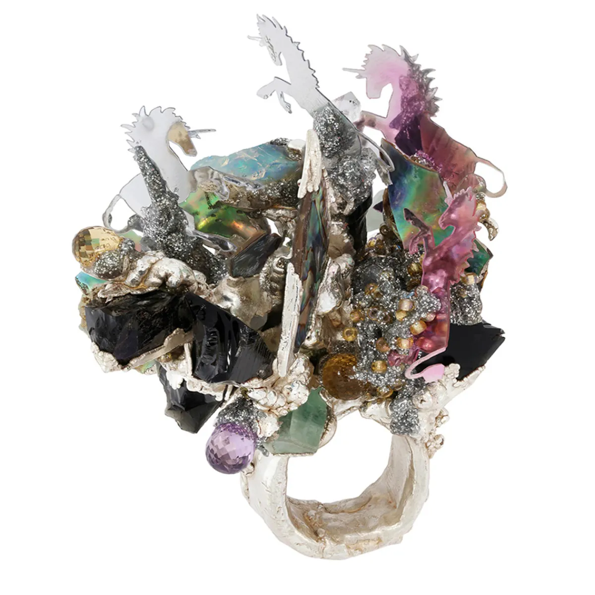 Tomfoolery ‘The Mess We Are All In’ Art Ring Outlet