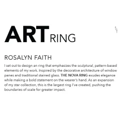 Tomfoolery The Nova Art Ring Fashion