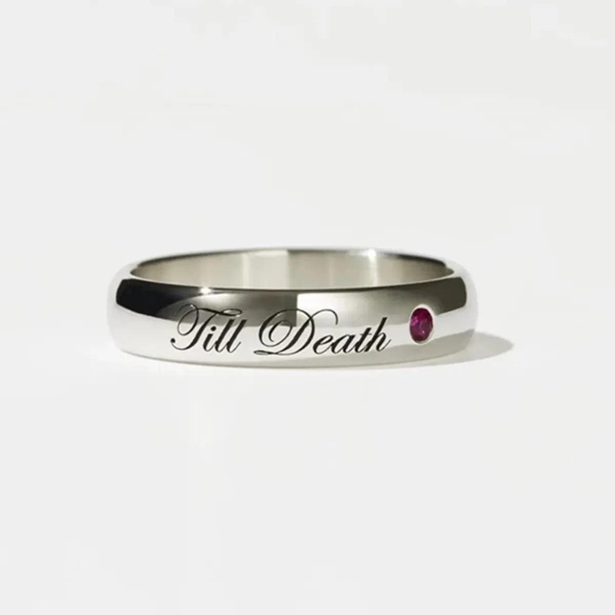 Tomfoolery Till Death Silver Band Discount
