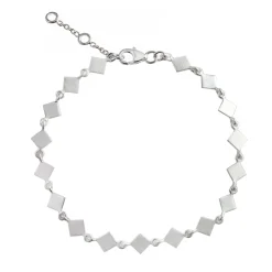 Tomfoolery Tilted Square Link Bracelet Online