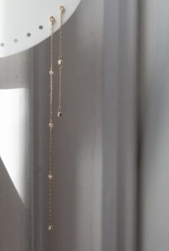 Tomfoolery Tiny 5 Diamond Drop Earrings Discount