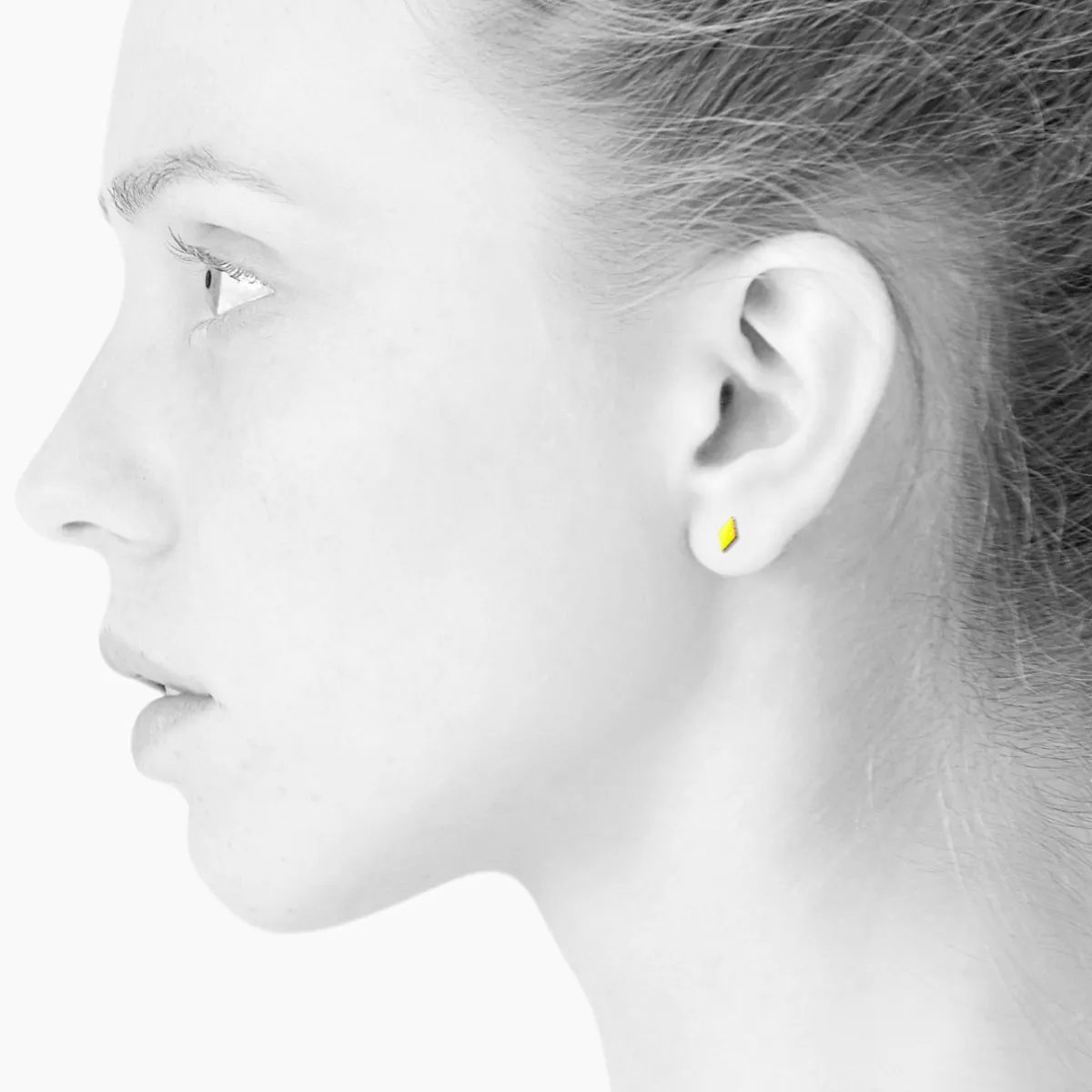 Tomfoolery Tiny Diamond Studs in Enamel Discount