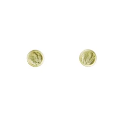Tomfoolery Tiny Gold Circle Stud Earrings Fashion