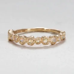 Tomfoolery Tiny Opal Galaxy Band Clearance
