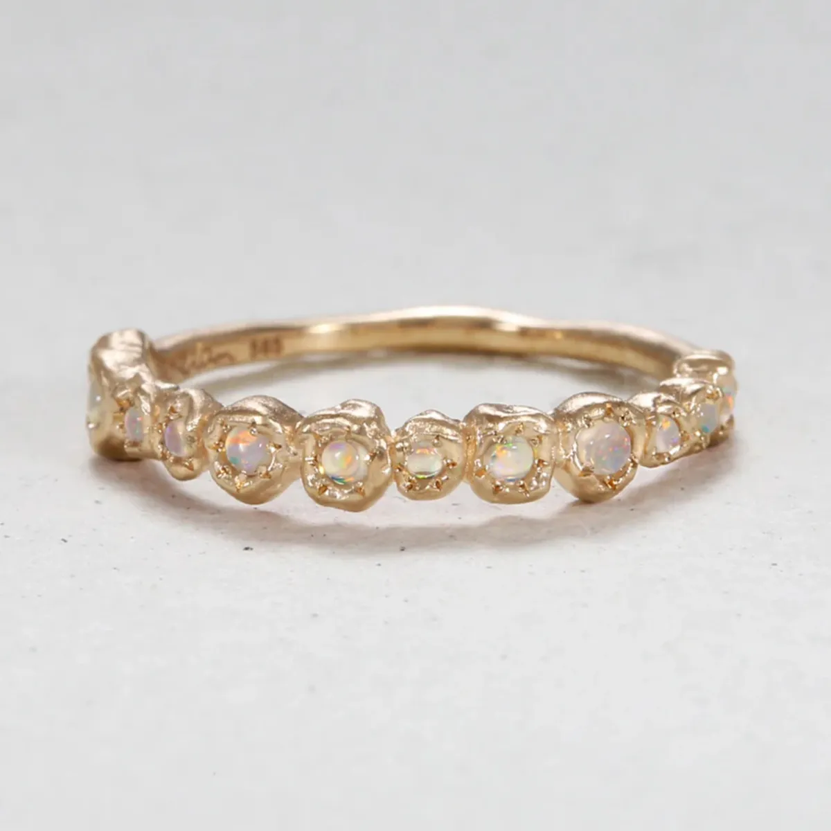 Tomfoolery Tiny Opal Galaxy Band Clearance