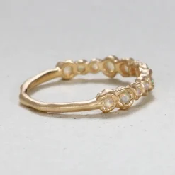 Tomfoolery Tiny Opal Galaxy Band Clearance