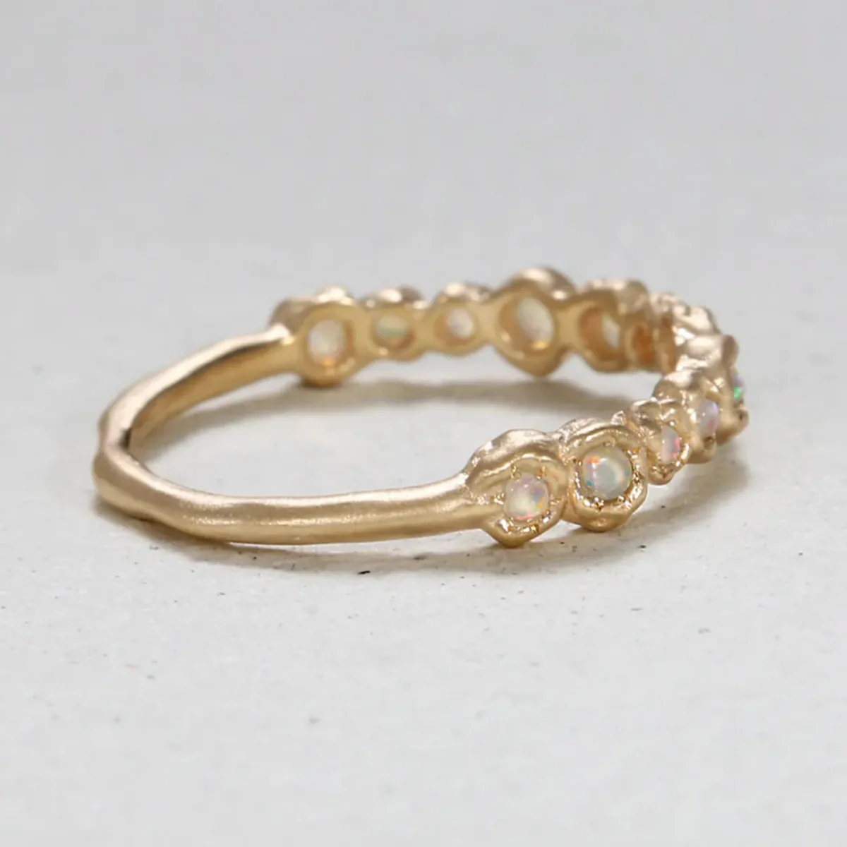 Tomfoolery Tiny Opal Galaxy Band Clearance