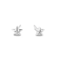 Tomfoolery Tiny Silver Star Studs Online