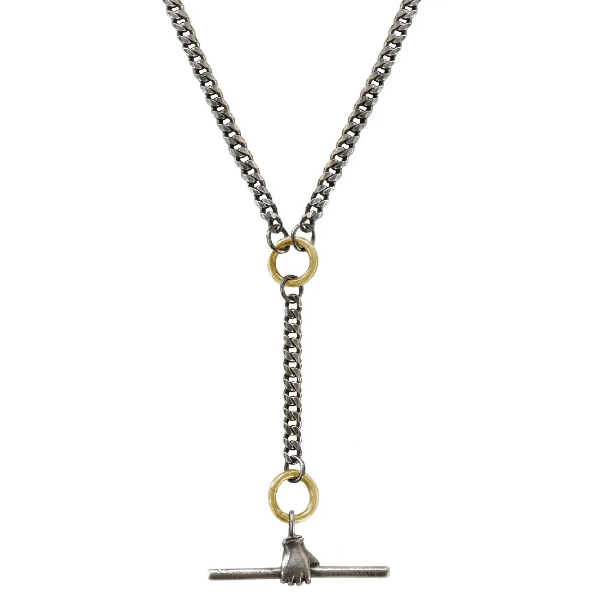 Tomfoolery Toggle Charm Holder Necklace Clearance