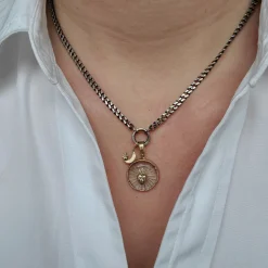 Tomfoolery Toggle Charm Holder Necklace Clearance