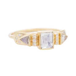 Tomfoolery Totem Moonstone & Diamond Ring Sale