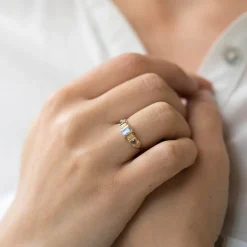 Tomfoolery Totem Moonstone & Diamond Ring Sale