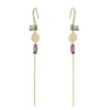 Tomfoolery Tourmaline & Tsavorite Rain Earrings Sale
