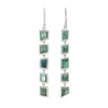 Tomfoolery Tourmaline Asymmetric Drop Earrings 0.9 Discount