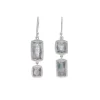 Tomfoolery Tourmaline Asymmetric Drop Earrings 0.6 New