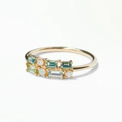 Tomfoolery Tourmaline Brickwork Ring Online