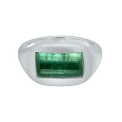 Tomfoolery Tourmaline Curved Ring 0.7 Discount