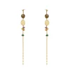 Tomfoolery Tourmaline, Sapphire & Tsavorite Rain Earrings Discount