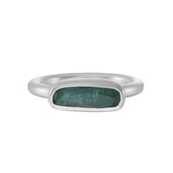 Tomfoolery Tourmaline Stacking Ring 0.1 New