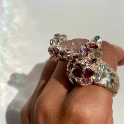 Tomfoolery Tower Of Love II Art Ring Clearance