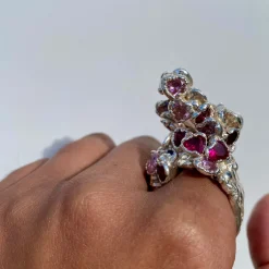 Tomfoolery Tower Of Love II Art Ring Clearance