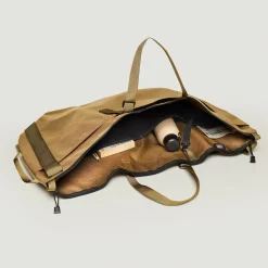 Tomfoolery Traveler Duffle Large Bag in Tan Hot