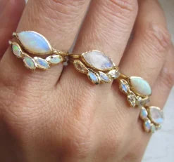 Tomfoolery Tribe Opal Ring Fashion