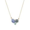 Tomfoolery TRIO Blue and Teal Sapphire & Paraiba Tourmaline Pendant Discount