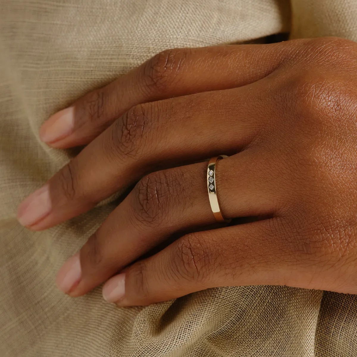 Tomfoolery Trio Diamond Ring Hot