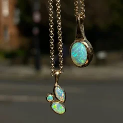 Tomfoolery Trio Opal Cluster Pendant Sale