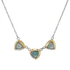 Tomfoolery Triple Petite Fold Kyanite Pendant Online