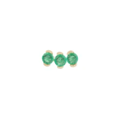 Tomfoolery Triple Reverse Set Emerald Stud Sale