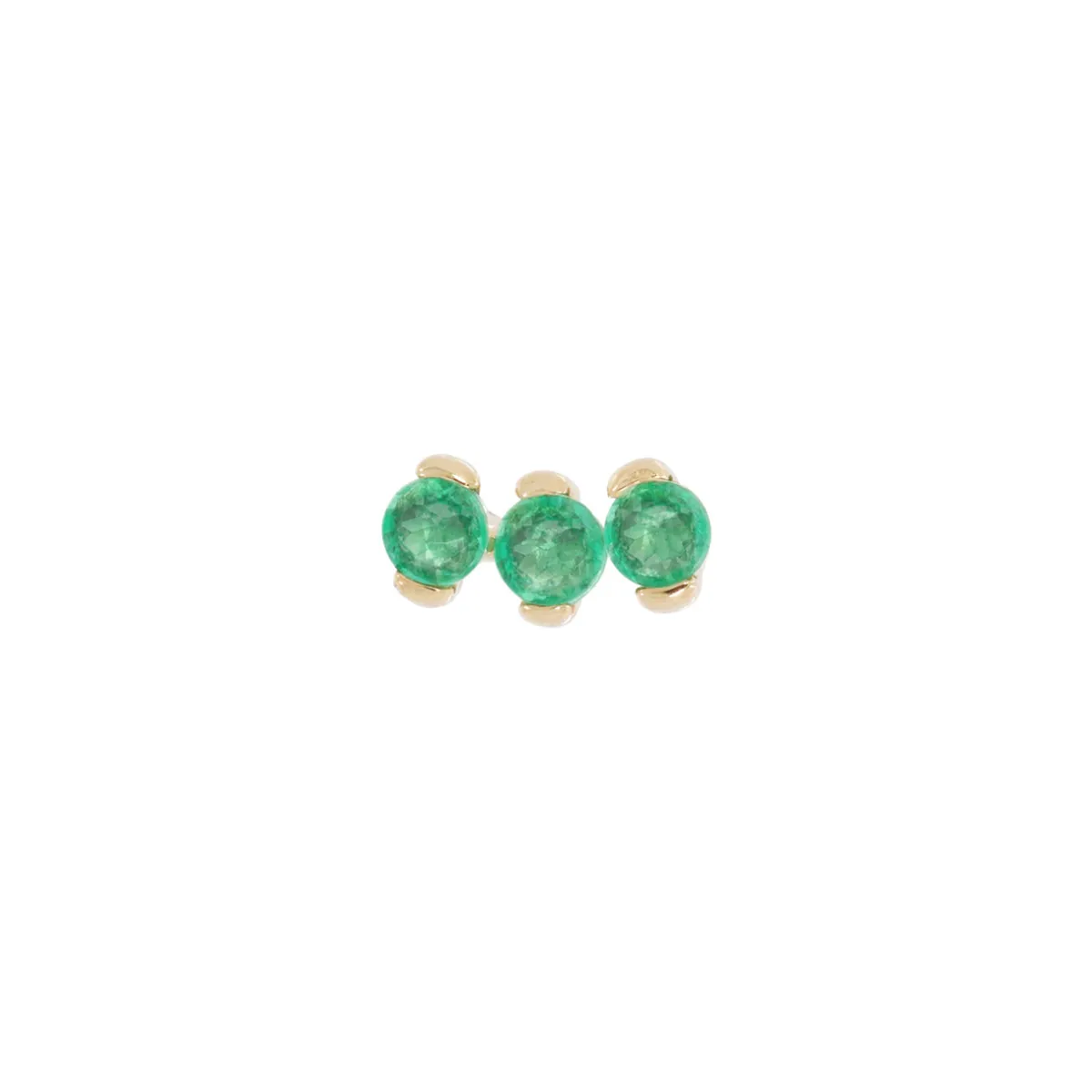 Tomfoolery Triple Reverse Set Emerald Stud Sale
