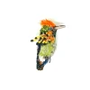 Tomfoolery Tufted Couquette Beaded Sequin Brooch New