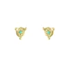 Tomfoolery Turquoise and Gold Small Star Studs Outlet