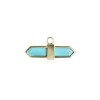 Tomfoolery Turquoise Hexa T Bar Charm Discount