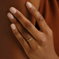 Tomfoolery Twisted Diamond Solitaire Ring Discount