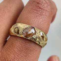 Tomfoolery “Unearth” Art Ring Fashion