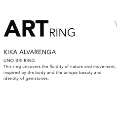 Tomfoolery Uno  Bri Art Ring New