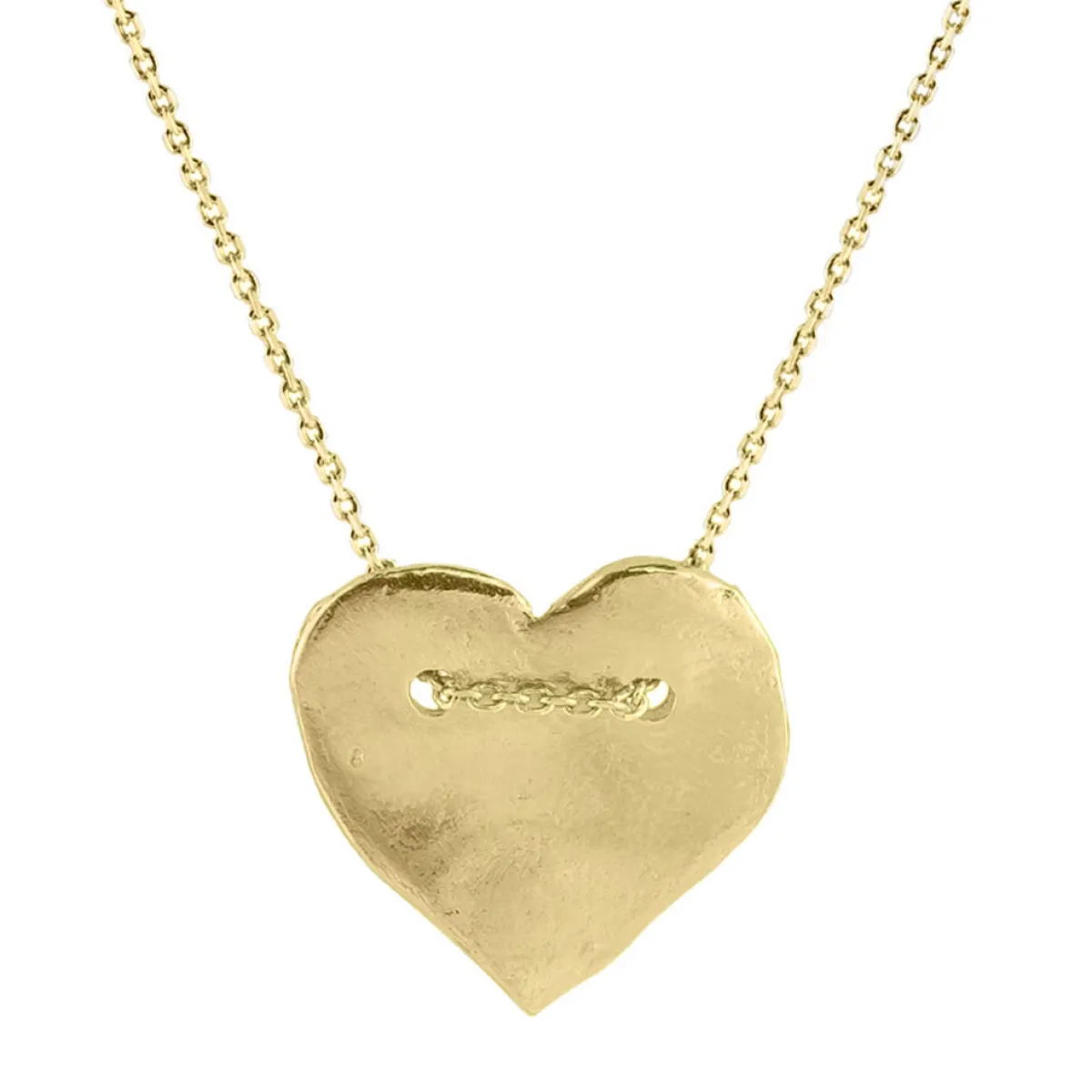 Tomfoolery Valentina Gold Heart Necklace Clearance