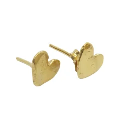 Tomfoolery Valentina Gold Studs Hot