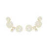 Tomfoolery Venus Daydream Cluster Pearl Earrings Fashion