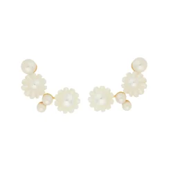 Tomfoolery Venus Daydream Cluster Pearl Earrings Fashion
