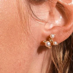 Tomfoolery Venus Trinity Pearl Earrings Best