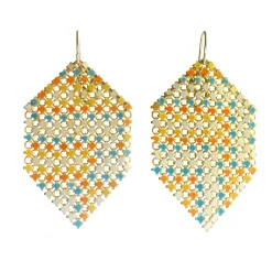 Tomfoolery Verano Mesh Drop Earrings Sale