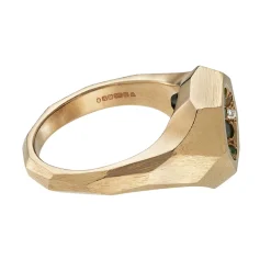 Tomfoolery Verdant Minerals Geoda Art Ring Online