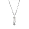 Tomfoolery VORA Baguette Gem Silver Pendant Fashion